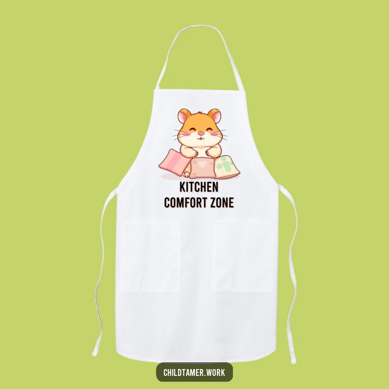 Funny Hamster Chef Apron: Diligent Organizer, Whimsical & Hilarious Kitchen Wear